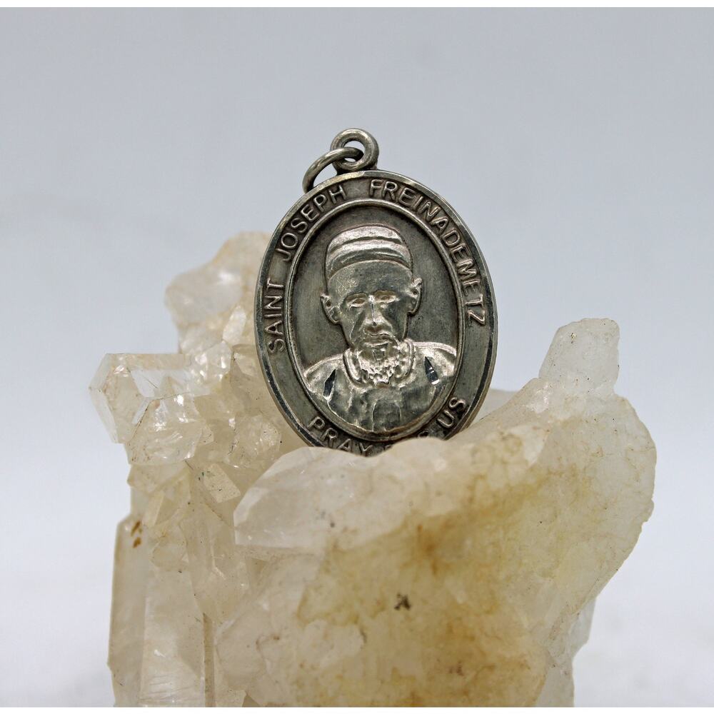 Bliss Sterling Silver Saint Joseph Freinademetz Pendant